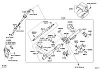 4525053061-COLUMN ASSY-STEERING