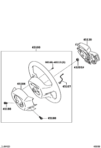 451000D220E0-WHEEL ASSY, STEERING