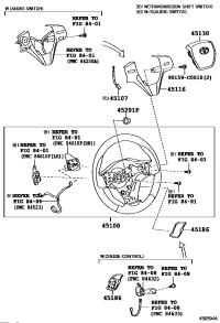 4510002T90C0-WHEEL ASSY, STEERING
