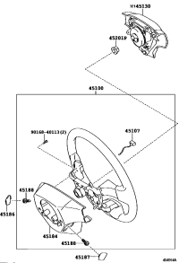 4510002J50E0-WHEEL ASSY-STEERING