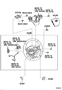 4510006N90C0-WHEEL ASSY-STEERING