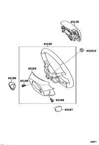 4510008230B1-WHEEL ASSY-STEERING