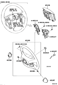451000E240E0-WHEEL ASSY-STEERING