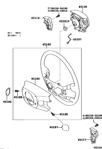 451000P010C0-WHEEL ASSY-STEERING