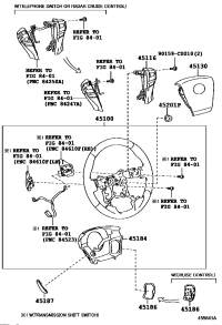 451000P040C0-WHEEL ASSY-STEERING