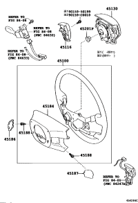 451000P030C0-WHEEL ASSY, STEERING