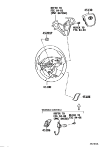 451000R150C0-WHEEL ASSY-STEERING
