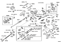 4520360110-SHAFT, STEERING INTERMEDIATE, NO.2