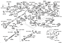 4528760341B1-COVER, STEERING COLUMN, LWR