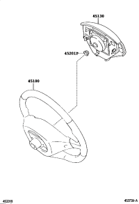 4510013050B0-WHEEL ASSY, STEERING
