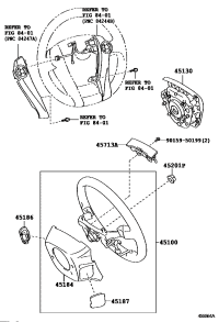 4510047130C0-WHEEL ASSY, STEERING