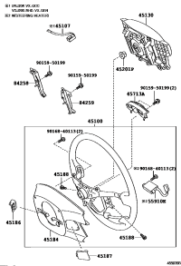 4510060600C0-WHEEL ASSY, STEERING