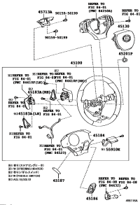 4510048460E0-WHEEL ASSY-STEERING
