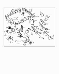 4513502300-Bracket, l. rr. axle