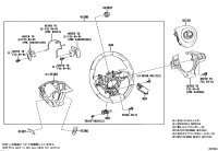 4513048330C0-BUTTON ASSY, HORN