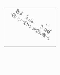 4513500410-Shaft, half