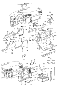 1J1857101C-Glove box assy: