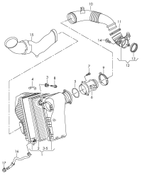 7P0129627E-HOSE-AIR INTAKE