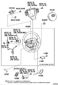 4510053460C0-WHEEL ASSY-STEERING