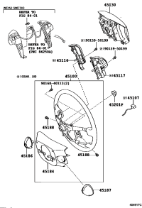 4510048430C0-WHEEL ASSY, STEERING