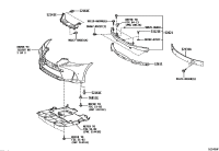 5213153110-REINFORCEMENT, FRONT BUMPER