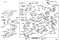 4520650020-Yoke sub-assy, steering sliding w/shaft