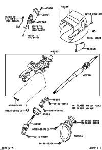 4520233060-SHAFT SUB-ASSY, STEERING INTERMEDIATE
