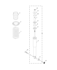 K45110CD000-Spring assy-rr susp