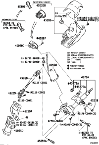 4528652938C0-COVER, STEERING COLUMN