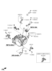 4521624510-BRACKET-ROLL SUPPOR