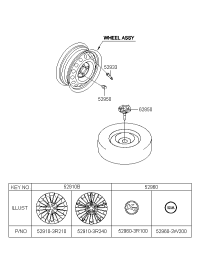 529103R240-WHEEL ASSY-ALUMINIUM