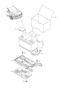 000915105FC-Starter battery: