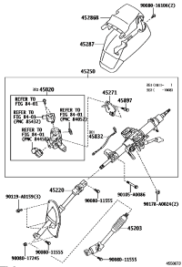 452500C220-COLUMN ASSY-STEERING