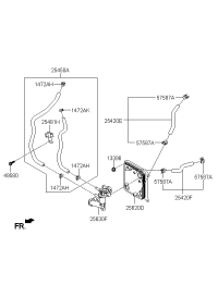 25420E6000-HOSE-OIL COOLER
