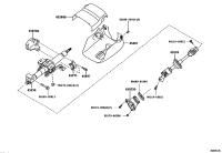4522006180-Shaft assy, steering intermediate