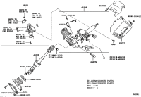 452200T010-Shaft assy, steering intermediate