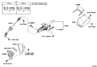 452200R020-Shaft assy, steering intermediate
