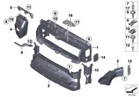 51747383766-AIR DUCT,RADIATOR FRT-F30