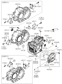 452173A200-BRACKET-ROLL SUPPORT,RR