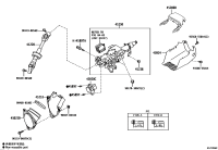 4502533150-COVER SUB-ASSY, STEERING COLUMN HOLE, NO.1
