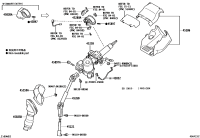 4526028120-SHAFT ASSY, STEERING INTERMEDIATE, NO.2