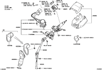 4525042280-COLUMN ASSY-STEERING