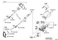 4526011030-SHAFT ASSY, STEERING INTERMEDIATE, NO.2