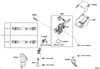 4526012710-SHAFT ASSY, STEERING INTERMEDIATE, NO.2