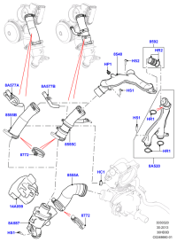 LR036661-INLET,WATER PUMP