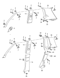 6Q0867233E-Trim-a pillar