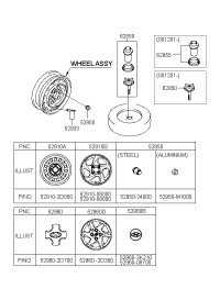 5291008300-WHEEL ASSY-STEEL