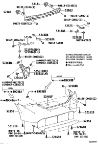 5259102350-SEAL, REAR BUMPER SIDE, RH