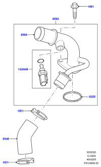 4537669-GASKET,W.PUMP INLET