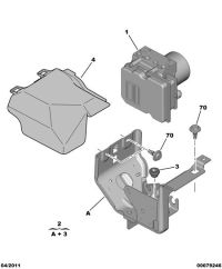 4541CT-Brake control hydraulic unit
